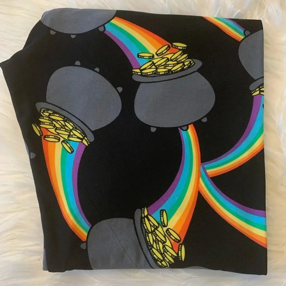 New! Women’s Lularoe rainbow 🌈 leggings TC - Picture 1 of 1